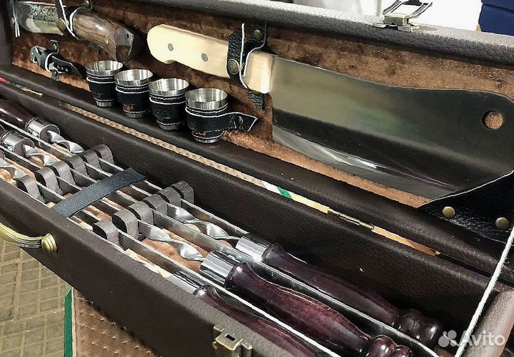 Шашлычный набор в кейсе оптом