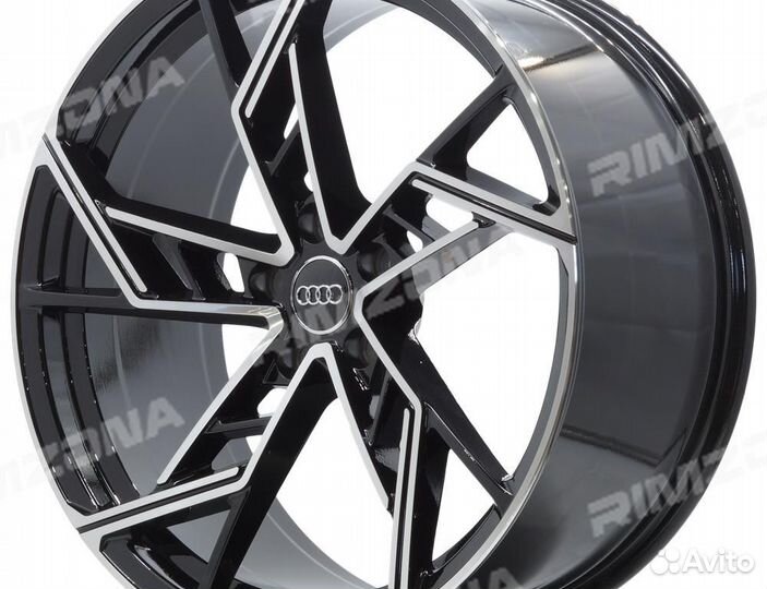 Литой диск в стиле Audi R21 5x112