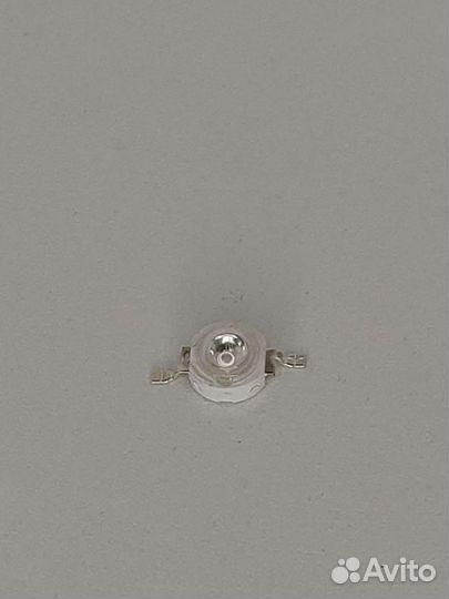 Светодиод бусина 1w синий