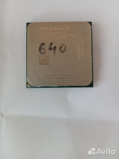 Процессор AMD сокет AM3 Athlon II 640 x4