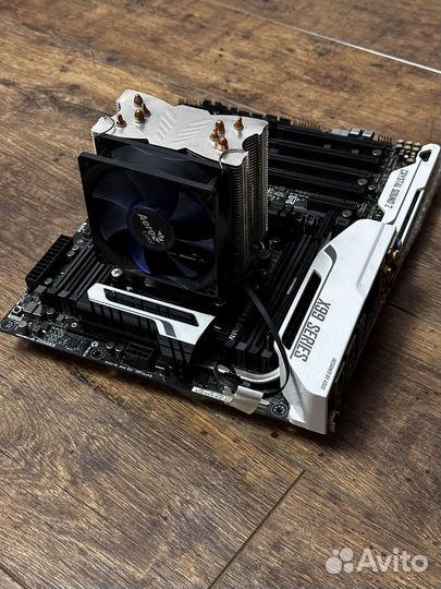 Материнская плата Asus deluxe x99 +CPU, Башня