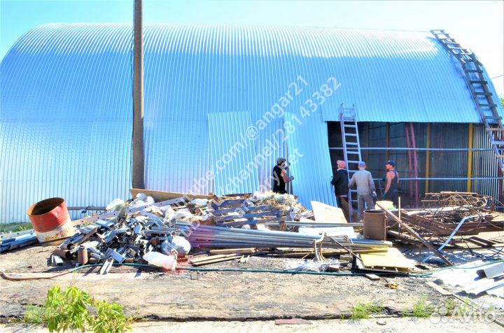 Ангар под ключ 300 м2