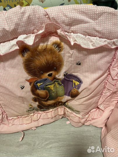 Балдахин бортик в кроватку