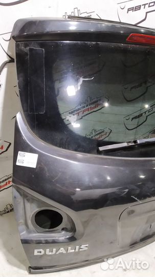 Дверь задняя nissan dualis qashqai J10 J10E KJ10 KNJ10 NJ10 K010MJD9MA черный, Z11 TE043