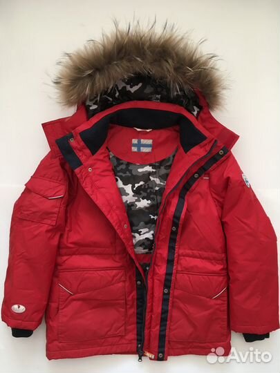 Пуховик Финляндия,nels,на7-13лет
