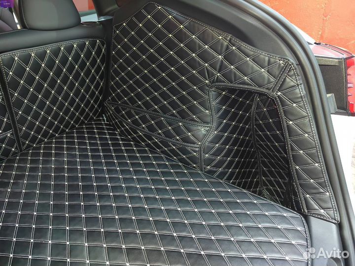 Кожаные автомобильные коврики