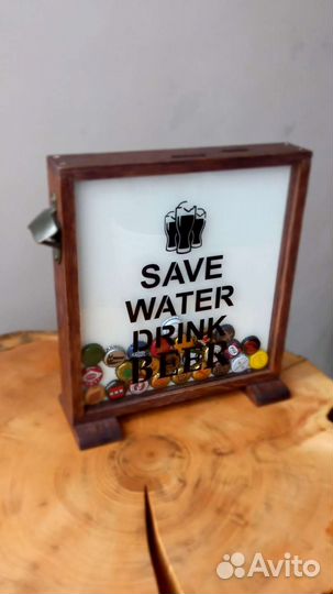 Копилка для пивных пробок крышек