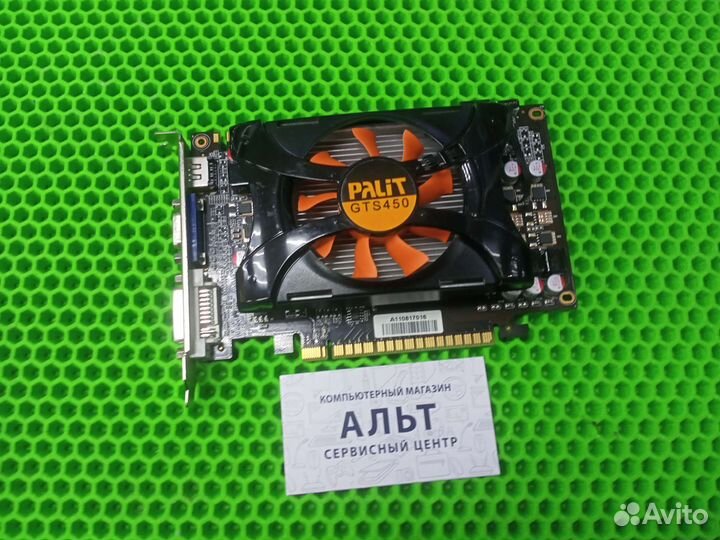 Видеокарта Geforce gts450 1gb ddr3