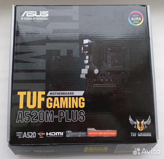 Asus TUF-gaming-A520M-plus