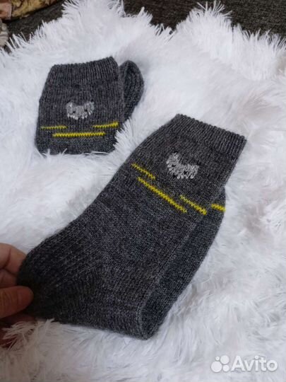 Мужские носки ручной работы