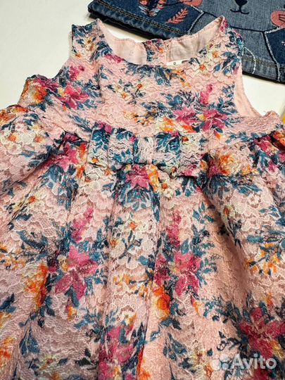 Платье сарафан для девочки 62