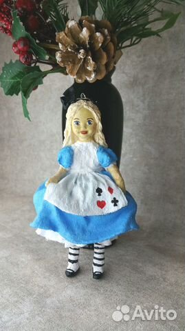 Ватные елочные игрушки новые