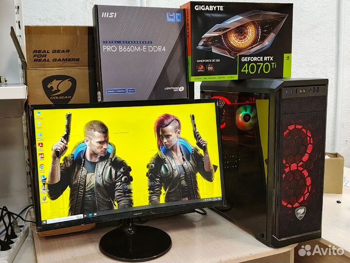 Игровой i5-13400F RTX 4070Ti