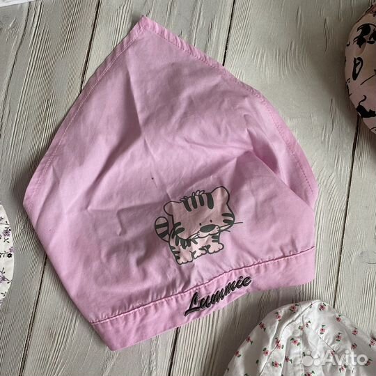 Летние шапочки панамки кепки повязки