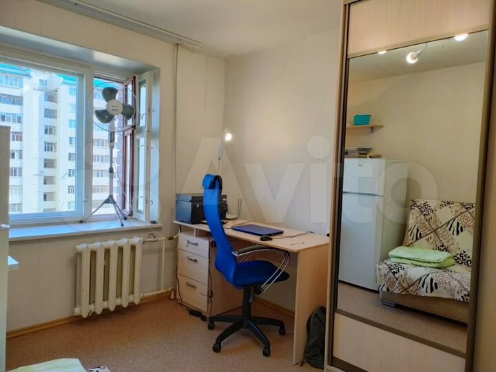 Комната 13 м² в 1-к., 6/9 эт.