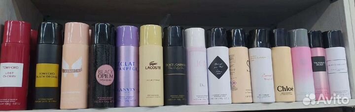 Парфюмированные дезодоранты