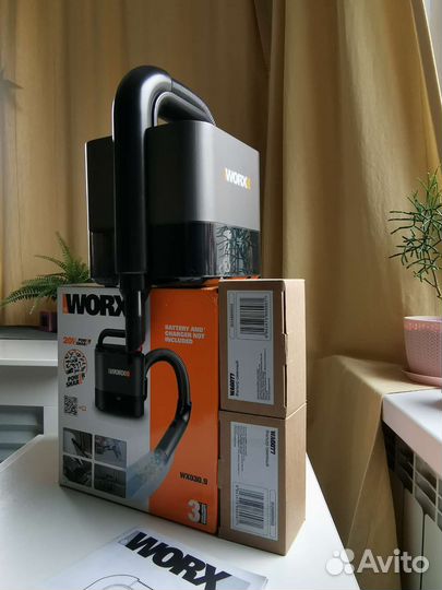 Пылесос ручной worx 030.9