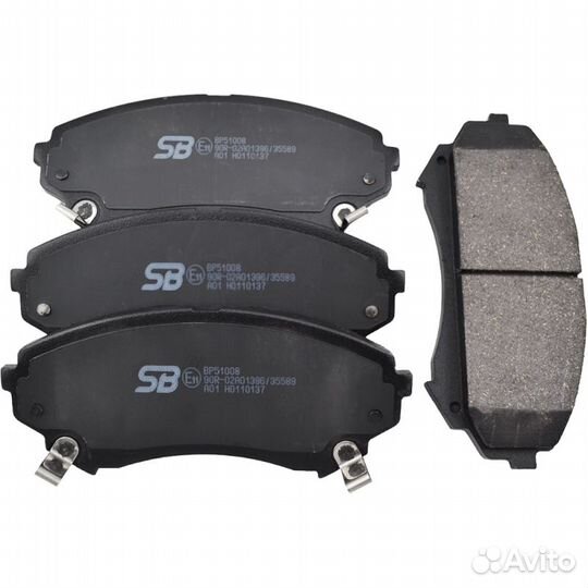 Тормозные колодки BP51008* SB nagamochi (импорт