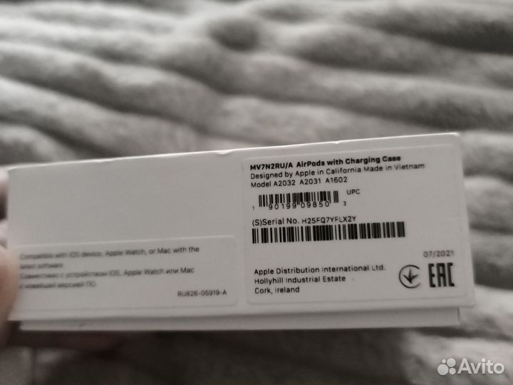 Наушники apple earpods