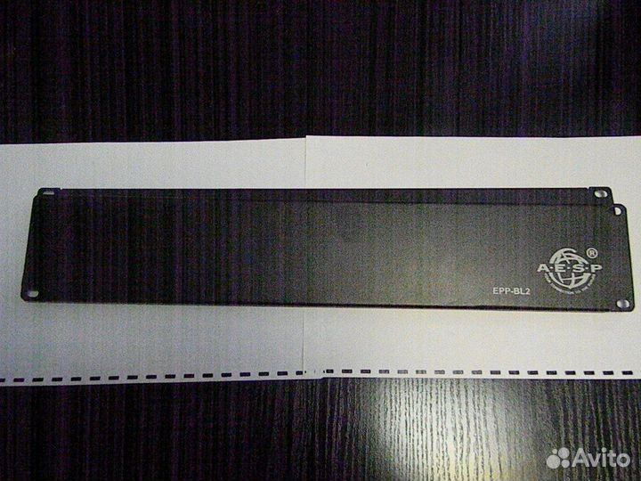 Заглушка 2U в шкаф 19