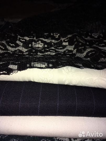 Отрезы ткани (х/б, атлас, гипюр, мешковина)