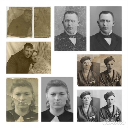 Ретушь/реставрация фотографий, фотошоп