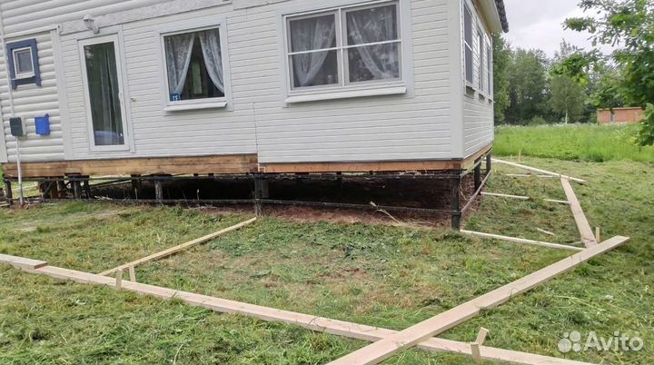 Винтовые сваи замена фундамента