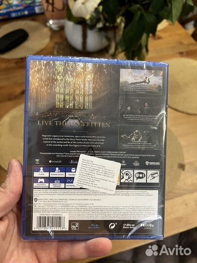 Hogwarts legacy ps4 диск