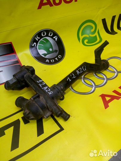 Корпус термостата передний Skoda Fabia хетчбек 4