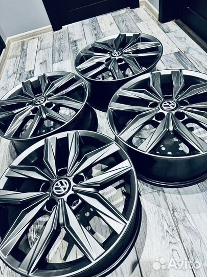 Колеса на volkswagen R17. Пасат