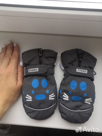 Варежки непромокаемые 4 года