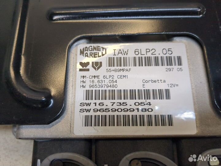 Блок управления двигателем Citroen C4, 2006