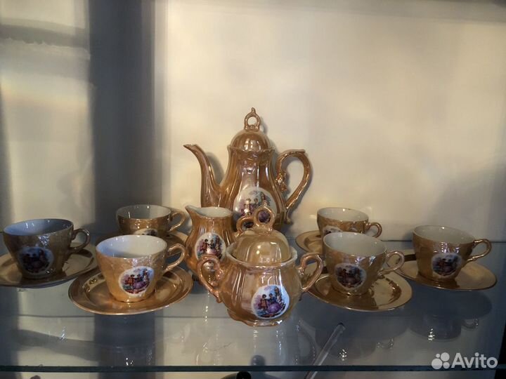 Сервиз кофейный Мадонна (Япония) на 6 персон