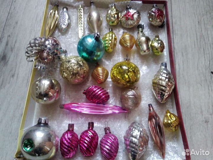 Елочные игрушки СССР
