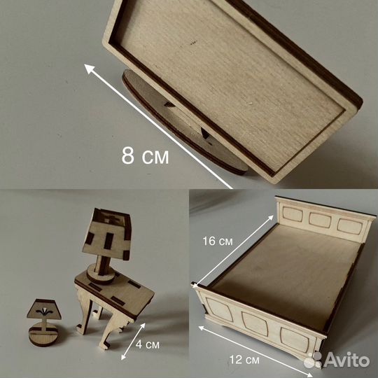 Эко мебель для кукол