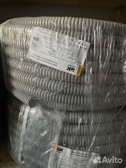 Гофра d25(труба гофрированная) иек