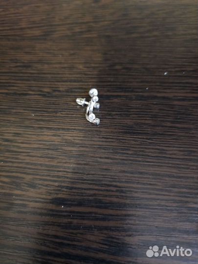 Серьги детские серебро