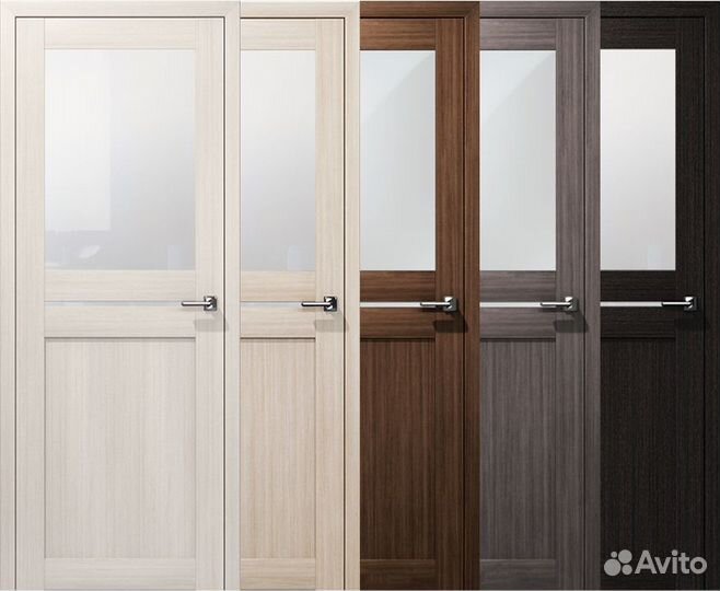 Двери царговые Экошпон Омега С