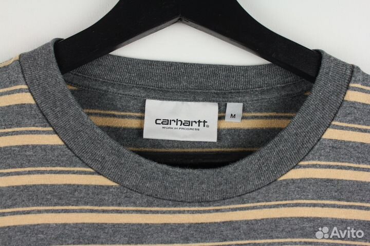 Лонгслив Cahartt WIP Gleeson Stripe Размер M