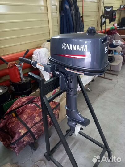 Yamaha 5 с лодкой пвх