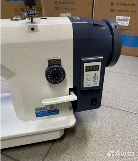 Машина с шагающей лапкой для кожи maqi 0303D