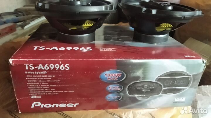 Динамики колонки овалы pioneer