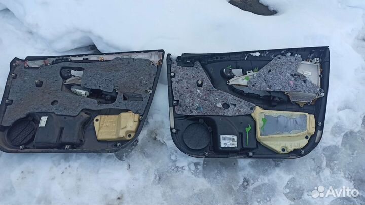 Карта двери тайота коробок 150