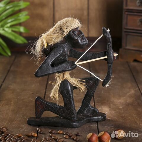 Сувенир дерево Абориген - лучник