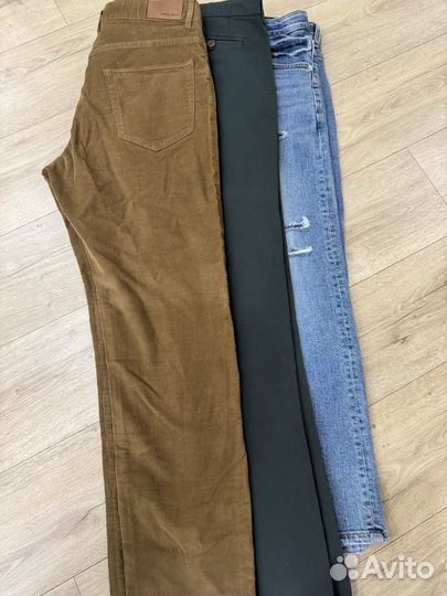 Джинсы и брюки вельвет