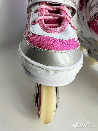 Роликовые коньки детские раздвижные 29-33р