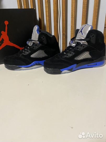 Nike air jordan 5 racer blue 44