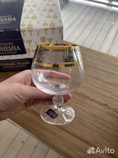 Бокалы для коньяка Crystalite Bohemia Klaudie