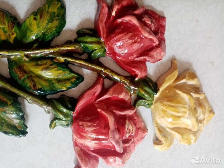 Композиция Розы(металл)