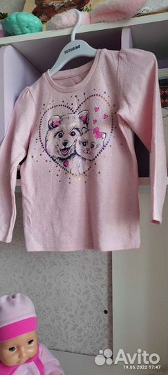 Детские вещи пакетом для девочек от 110-128разм